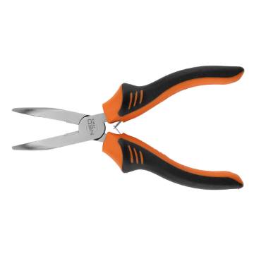 Curved elongated pliers 180 mm