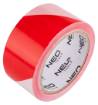 Red and white warning tape 50 mm x 100 m