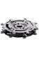 Adjustable pedestal SPIRAL 17-30 mm for outdoor raised flooring for decking with DAD