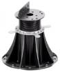 Adjustable pedestal STANDARD 10-220 mm for outdoor raised flooring for decking with AD