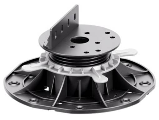 Adjustable pedestal STANDARD 45-70 mm for outdoor raisedflooring for decking with AD