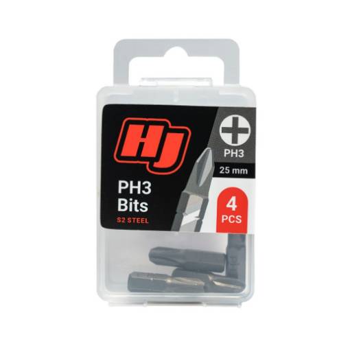 Bit PH3x25mm, (4/pc)