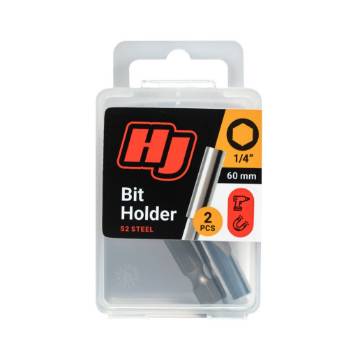 Magnetic bit holder 1/4"x60mm, (2/pc)