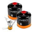 Camping gas burner + 2 gas cartridges 20-036
