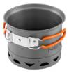 2 in 1 camping pots with radiator + bag