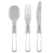 3-in-1 camping cutlery set