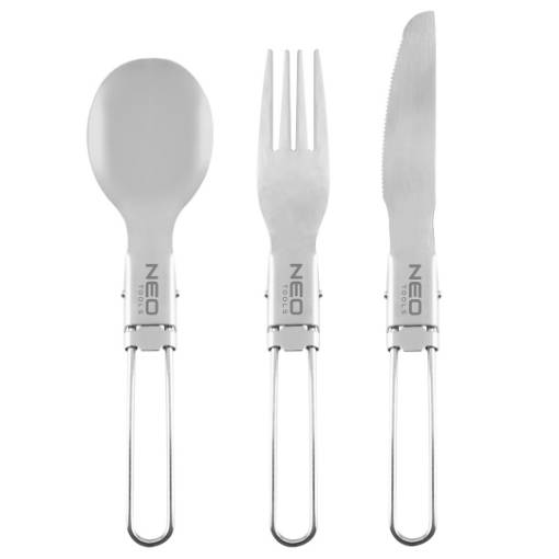 3-in-1 camping cutlery set
