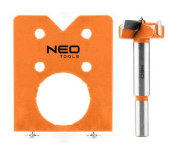 Hinge assembly kit, template + 35 mm drill bit