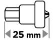Countersink bits PH1 x 25 mm, 2 pcs