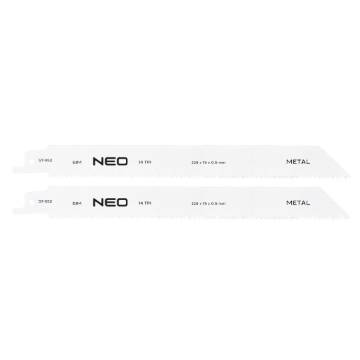 Sabre saw blades 228 x 19 x 0.9 mm, 14TPI, cpl. 2 pcs.