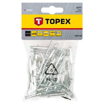 Aluminum rivets, 4,8 x 23mm - 50 pcs