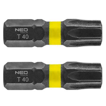 Impact bits TX40 x 25 mm, 2 pcs.