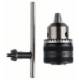 Rack and pinion drill chuck 1.5-13 mm, 1/2"- 20 (with spare key D)