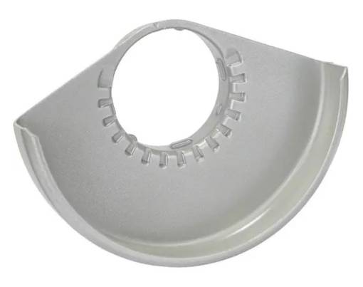 Protective cover without cover plate with coded screw closure for angle grinders 125 mm