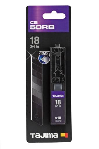 Noaterad murtavad 18mm DORA RAZAR BLACK SHARP (10/tk pakk)