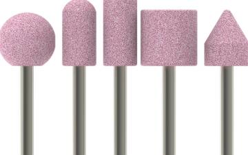 Grinding pencil set shank 6 mm grain 60 - 5-piece