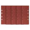 Sanding paper 93 x 230 mm, P120, 5 pcs, with 8 holes
