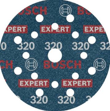 EXPERT sanding disc O780 with film backing, 125 mm, grit 320
