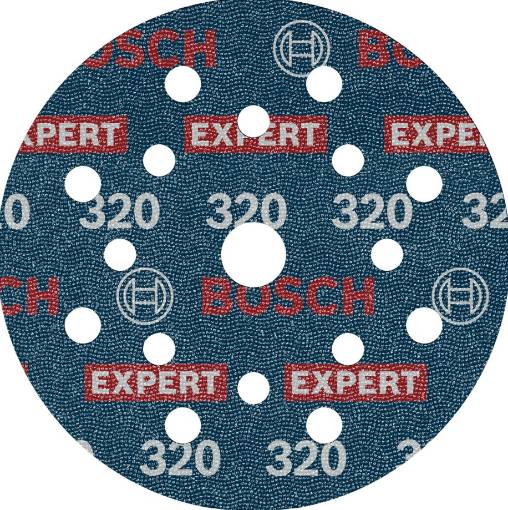 EXPERT sanding disc O780 with film backing, 125 mm, grit 320