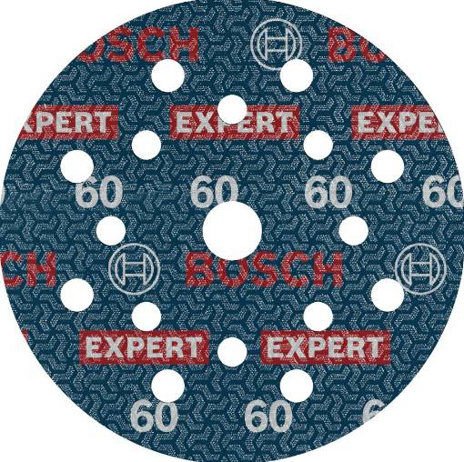 EXPERT sanding disc O780 with film backing, 125 mm, grit 60