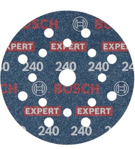 EXPERT sanding disc O780 with film backing, 125 mm, grit 240 (50 pcs)