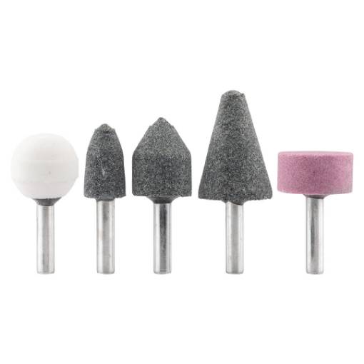 Grinding stone set, 5 pcs.