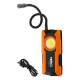 Battery workshop lamp with torch 1500+100lm