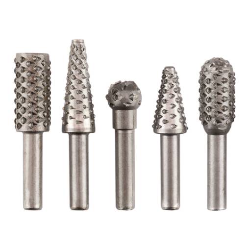 Arbor rasp set, 5 pcs.