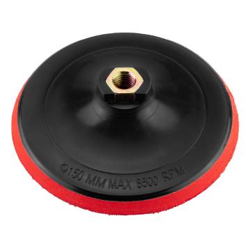 Clamping disc with Velcro 150 mm x 8 mm, M14 thread