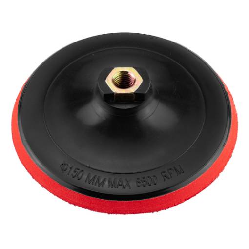 Clamping disc with Velcro 150 mm x 8 mm, M14 thread
