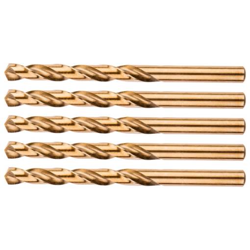 HSS-Co 9.0 mm metal drill bits, 5 pcs.