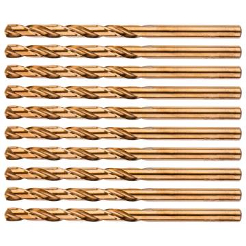 HSS-Co 5.0 mm metal drill bits, 10 pcs.