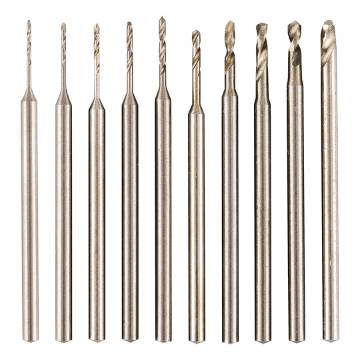 Drill set for mini grinder, 10 pcs.