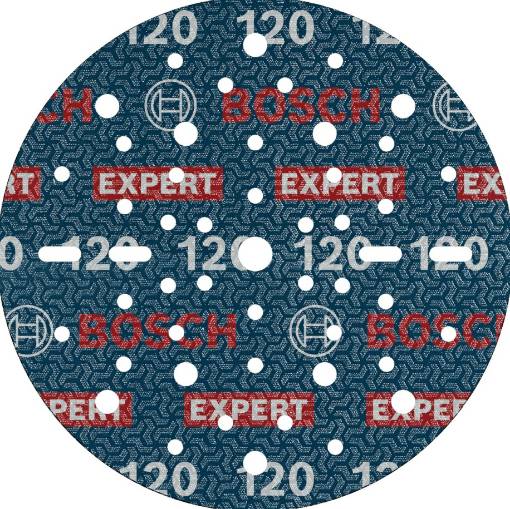 EXPERT sanding disc O780 with film backing, 150 mm, grit 120 (50 pcs)