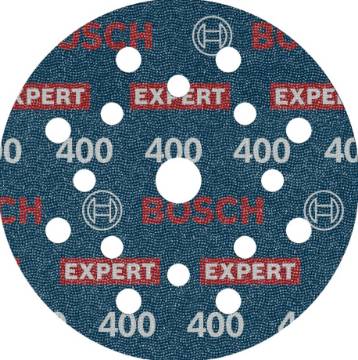 EXPERT sanding disc O780 with film backing, 125 mm, grit 400