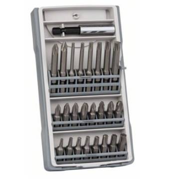Screwdriver bit set Extra Hard Mini X-Line 25-piece