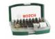 Colour-coded screw bit set 32-piece