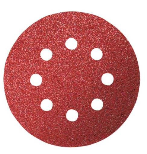 Lihvpaber puidule C430, D=125mm, K180, takjakinnitusega, 5 tk/pakk