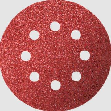 Lihvpaber puidule C430, D=125mm, K120, takjakinnitusega, 5 tk/pakk