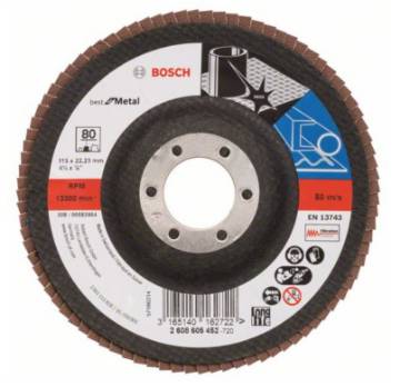 PRO X571 lamell-lihvketas, nurgaga, 115 mm, G80