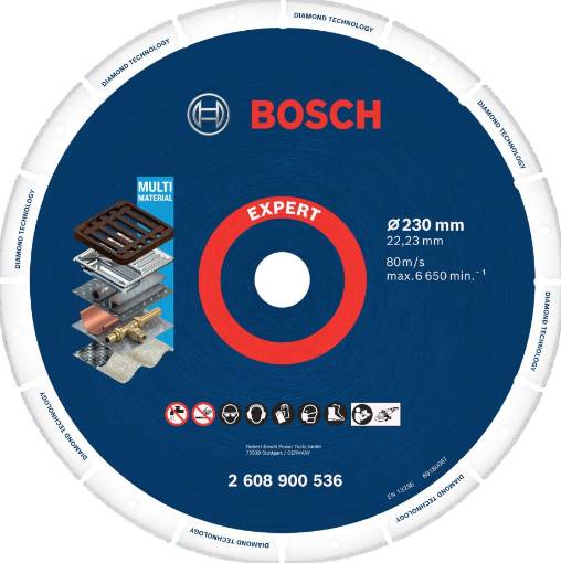 Expert Diamond Metal Wheel large cut-off wheel 230x22,23 mm
