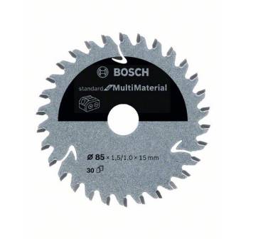 Circular saw blade Standard for Multi Material for cordless saws 85 x 15 x 1.5/1.0 mm, 30T