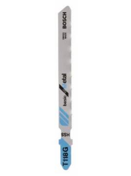 Jigsaw blade T 118 G HSS 74mm 0.7mm (2 pcs)
