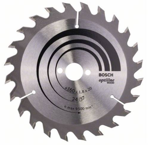 Puidusae ketas PRO Wood Circular, 160×1,8×20 mm, T24