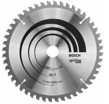Sae ketas puidule 260x30 mm