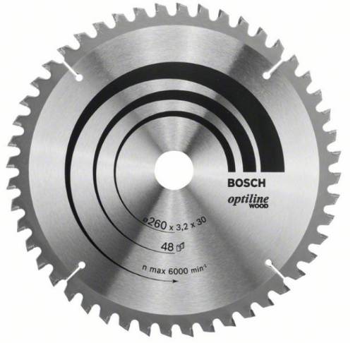 Sae ketas puidule 260x30 mm