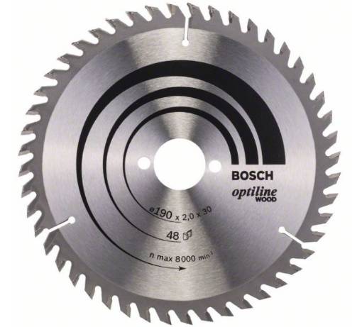 Puidusae ketas PRO Wood Circular, 190×2×30mm, T48