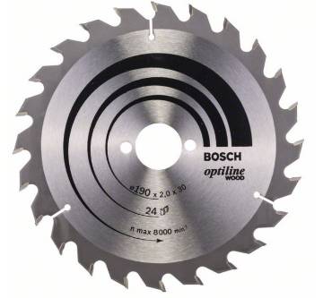 Puidusae ketas PRO Wood Circular, 190×2×30 mm, T24
