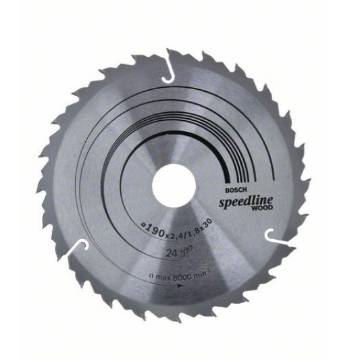 Puidusae ketas PRO Wood Circular, 190×2,4×30 mm, T24