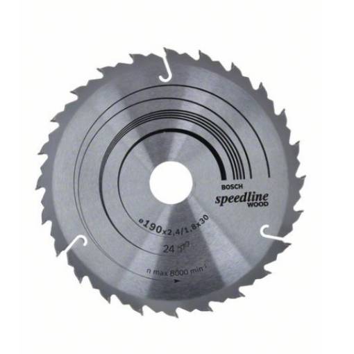 Puidusae ketas PRO Wood Circular, 190×2,4×30 mm, T24
